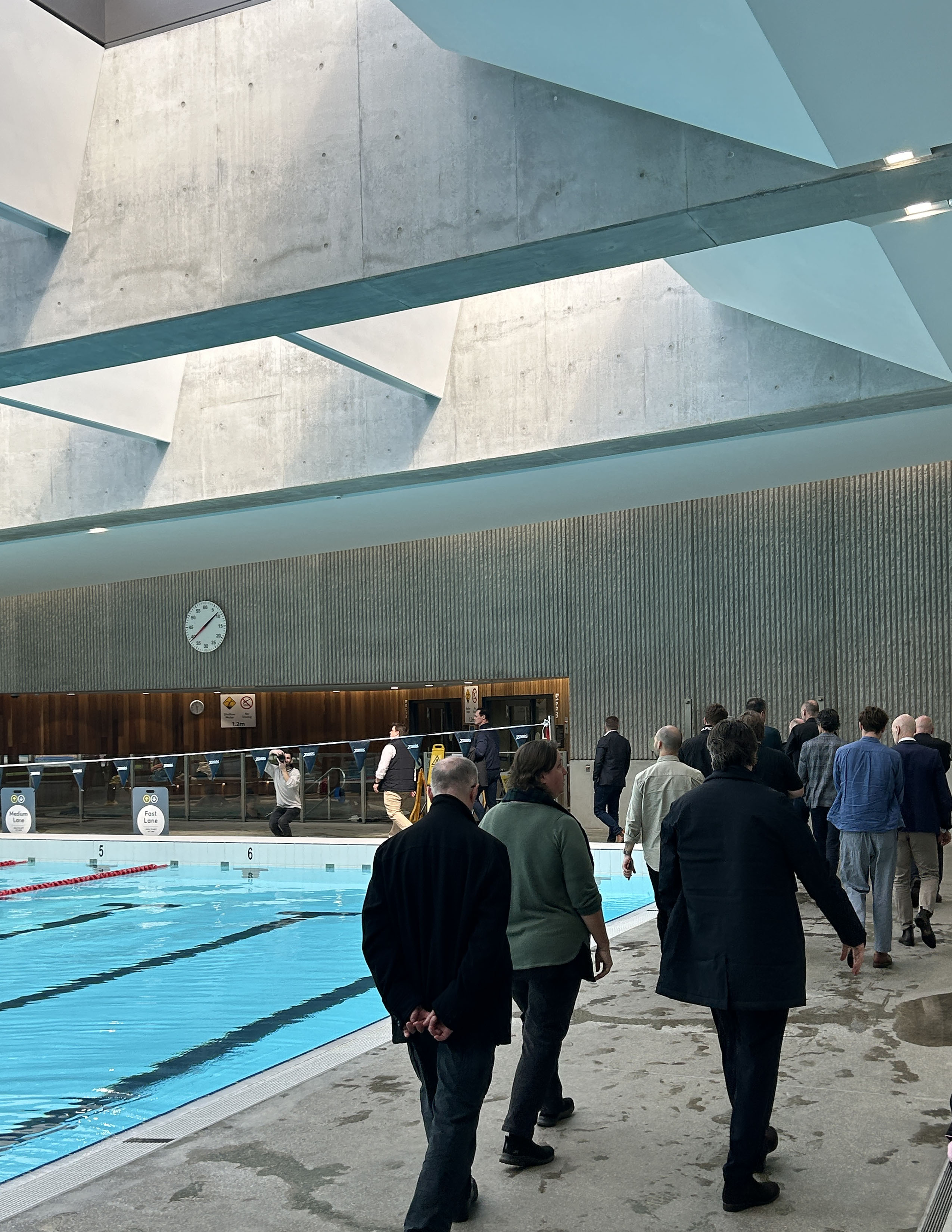 Parramatta Aquatic centre inside