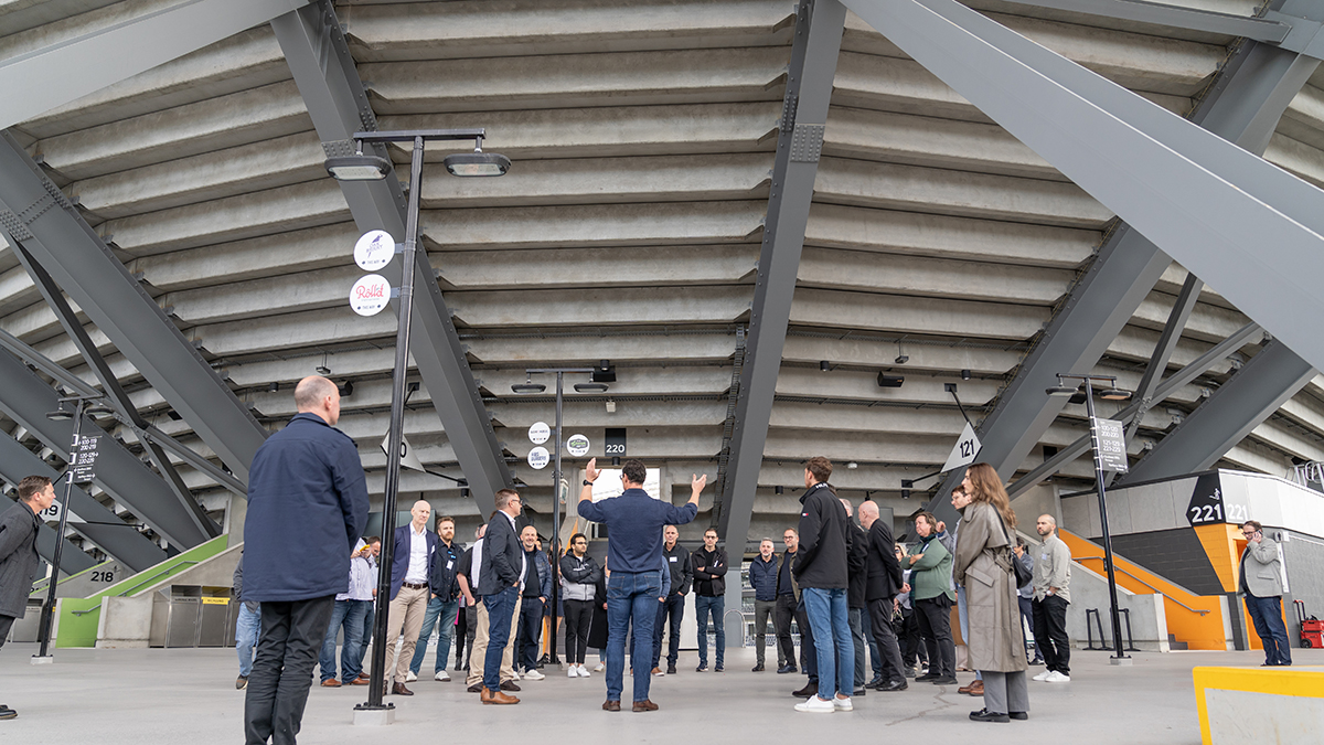 Commbank Stadium concourse