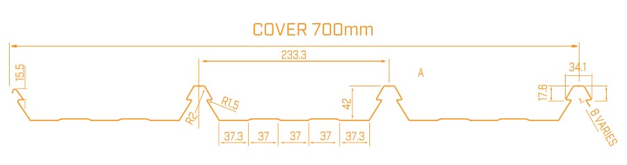 Apex Apdeck 700 dimensions