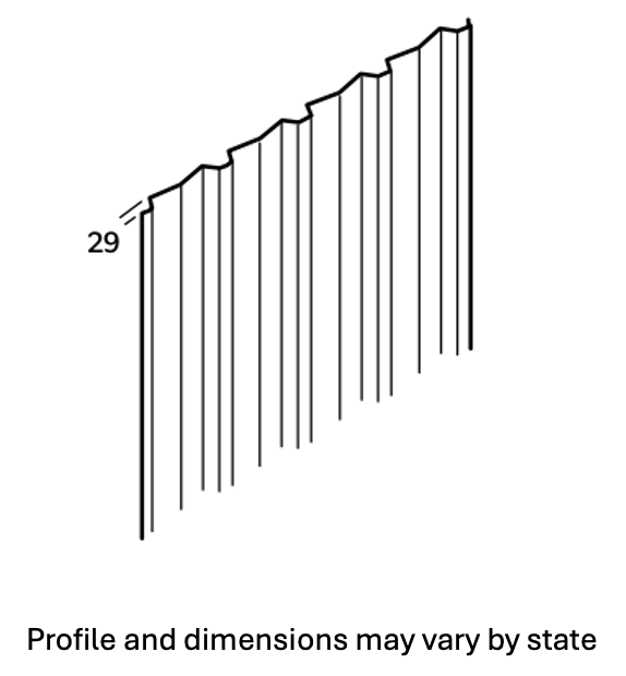Fielders TL-5™ Fencing dimensions