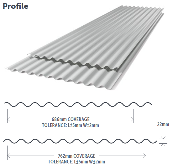 Stratco Maximus 22 dimensions