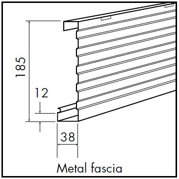 Metal Fascia (ST01)