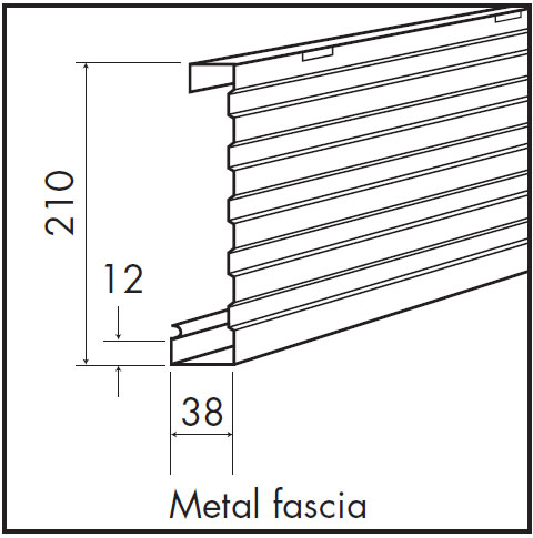 Metal Fascia (ST02)