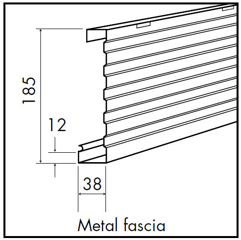 Metal Fascia (ST04)