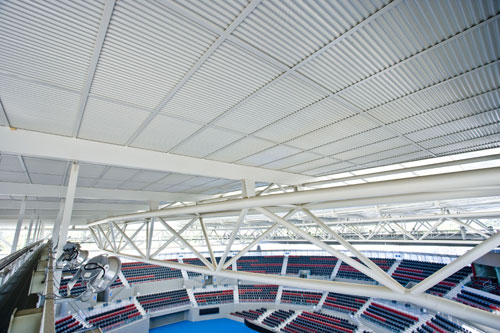 Hi-tech roofing system tops off world class tennis centre  - Stramit Building Products Media Release