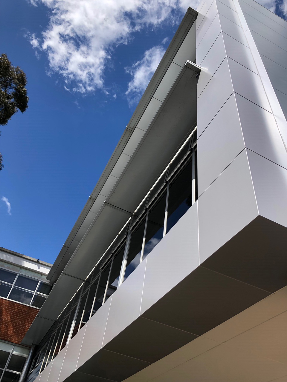 Recladding Melbourne Girls College