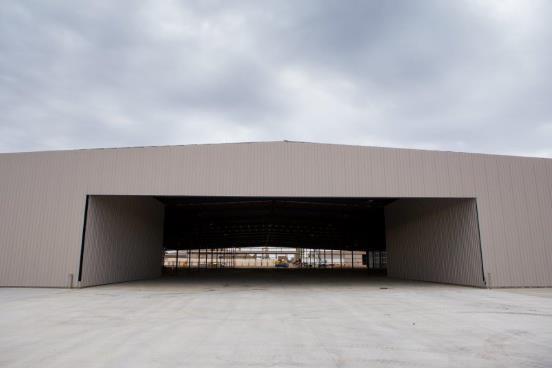 Queensland Cotton Dalby Gin Storage Sheds-Metroll