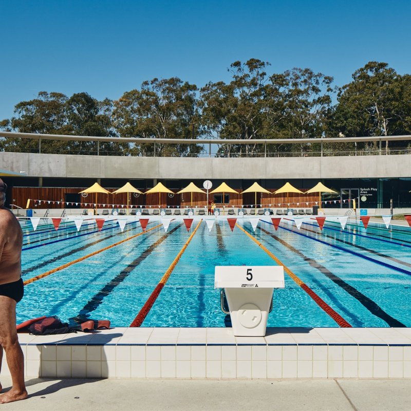 At the Parramatta Aquatic Centre, guest host Andrew Burges shared the innovative design approach that brings a sense of serenity to this remarkable project.