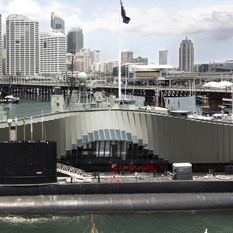 Kingspan: Australian National Maritime Museum Warships Pavilion