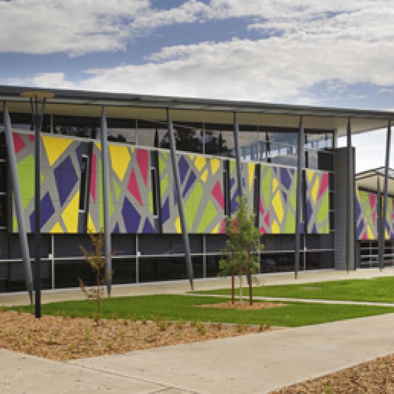 Radical roof line raises suburban library to community icon - Stramit Building Products Media Release