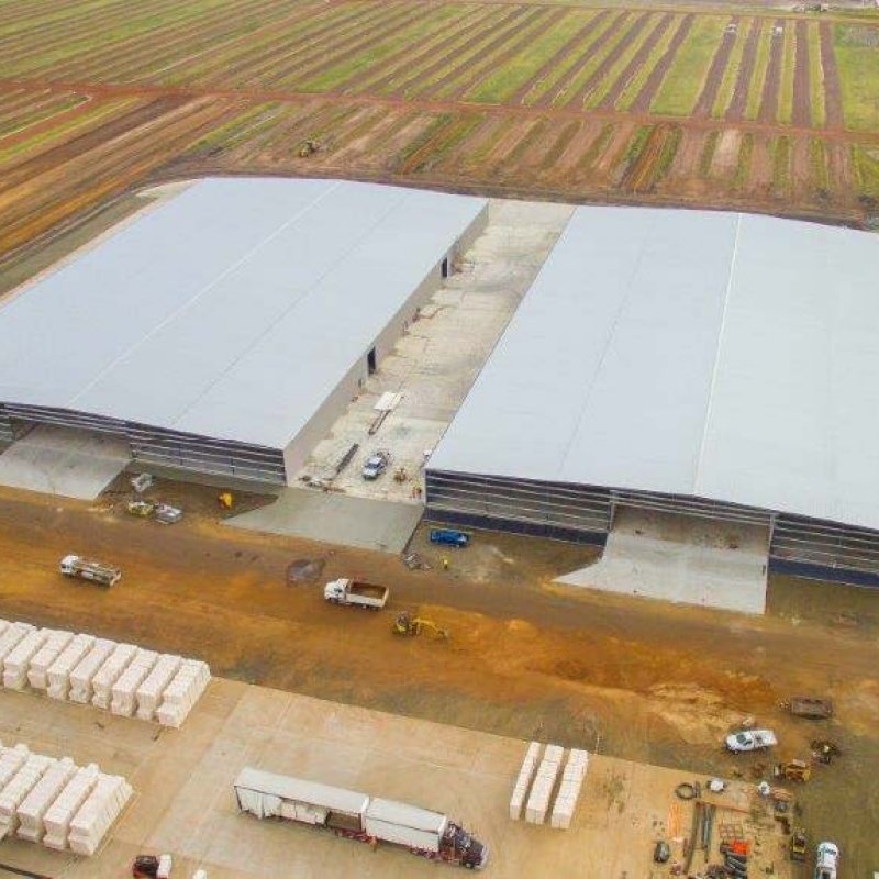 Queensland Cotton Dalby Gin Storage Sheds-Metroll