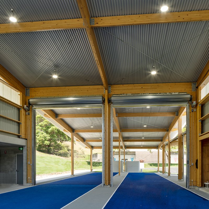 Underside of Smartek panel made from COLORBOND steel
