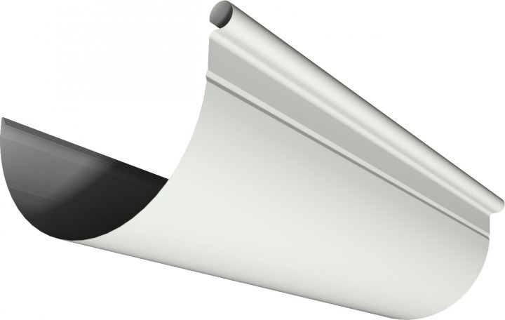 Stratco half round gutter render