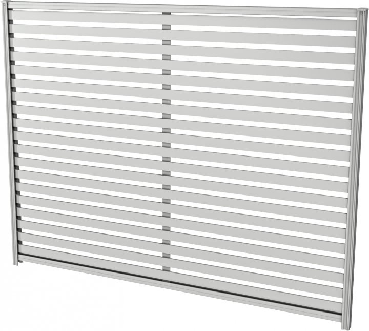 LYSAGHT SLATSCREEN® render