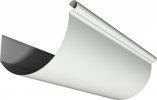 No.1 Roofing 150 Flat Back Half Round Gutter