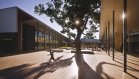 A central internal courtyard is another of the school’s signatures. “We wanted a focus on a singular school centre that suggests everyone belongs to one big community,” Gulland said.