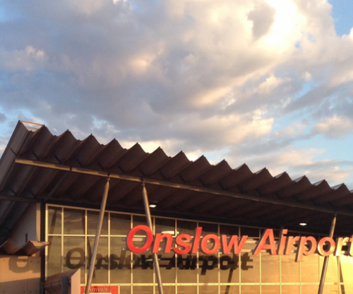 Onslow Airport Terminal in Onslow, Western Australia