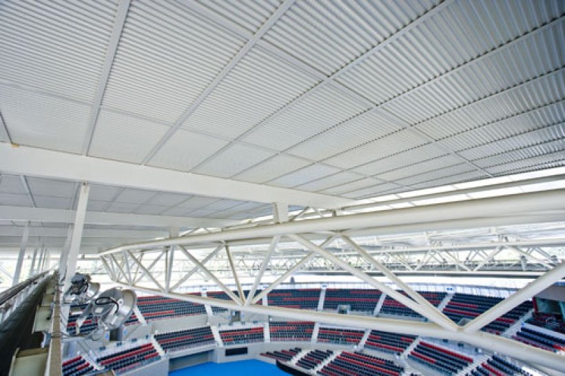 Hi Tech Roofing System Tops Off World Class Tennis Centre Steel