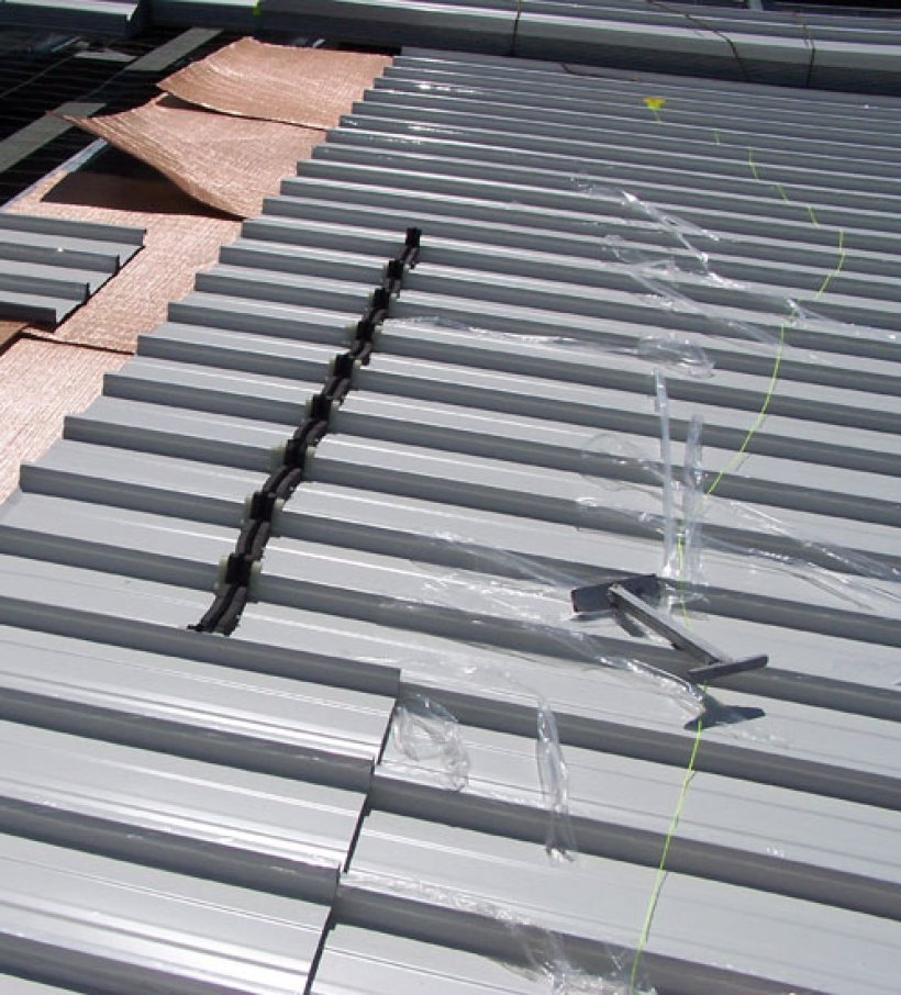 Wollongong University Roof lap joint STEEL SELECT®