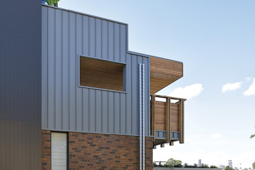 Stylish LYSAGHT ENSEAM® Cladding Features On Prestige Home | STEEL SELECT®