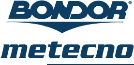 Bondor Metecno logo blue font